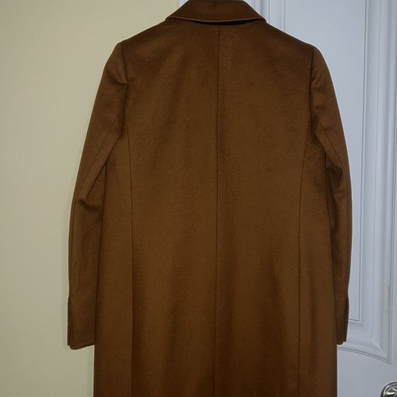 NWT-2-J crew collection Olivia topcoat-GLAZED PECAN - Picture 4 of 8